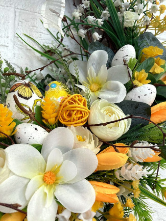 Венок пасхальный "Берёзовый"